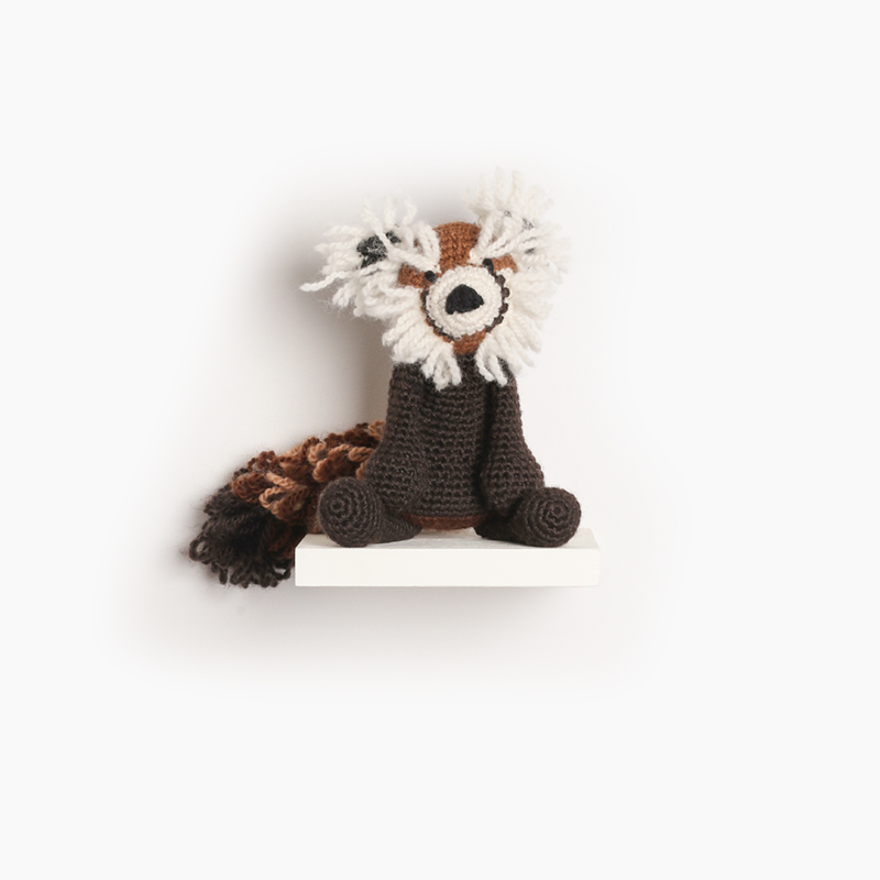 red panda crochet amigurumi project pattern kerry lord Edward's menagerie